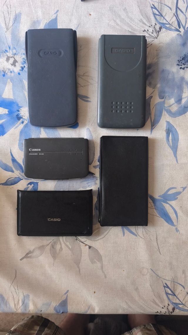 Lotto 5 calcolatrici vintage