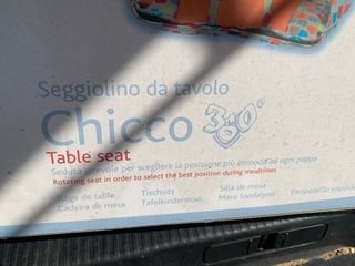 Silla trona Chicco - Portátil