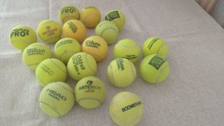 19 Pelotas padel usadas
