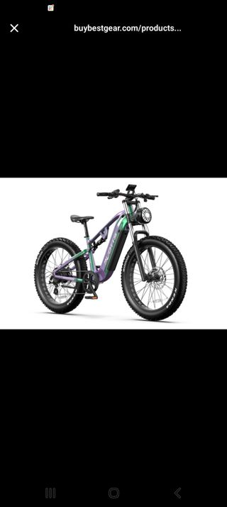 Bicicleta eléctrica montaña