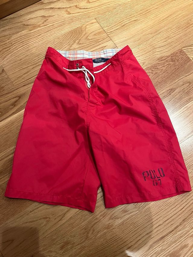 Bañador Polo Rojo - Nuevo