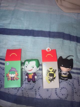 Muñecos DC McDonald's: Joker & Batman