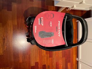 Bolsa golf Wilson roja y negra