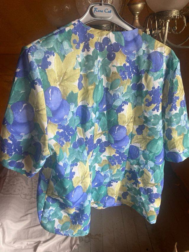 Chaqueta flores - talla 56