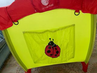 Cuna viaje - 2 alturas y cambiador