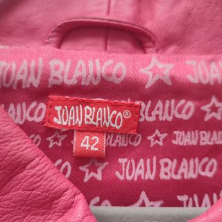 Chaqueta piel rosa fresa - Talla 42