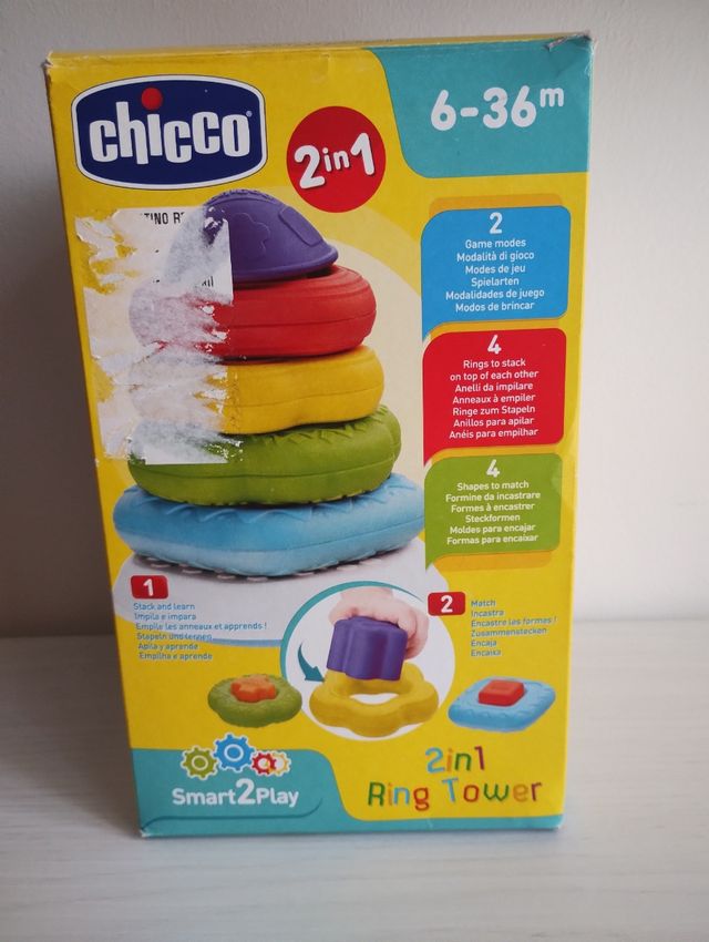 Chicco Torre Anelli 2 in 1