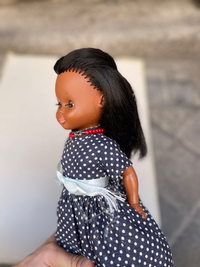Muñeca Nancy años 70 cubana negrita pue de lesly