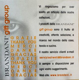 Tagliere Brandani 4+1 coltelli