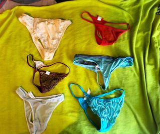 Tangas nuevas varios colores