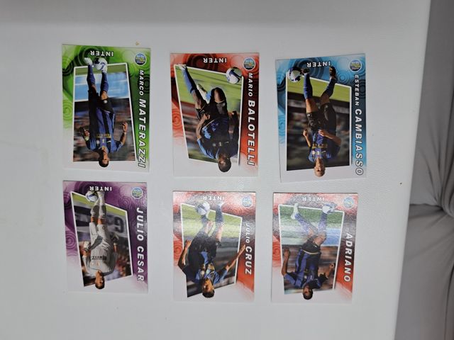 6 Figurine Panini Inter
