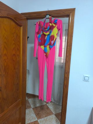 Disfraz niña Barbie deportista talla S