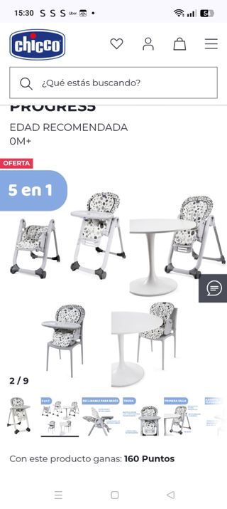 Trona Chicco Polly Progress