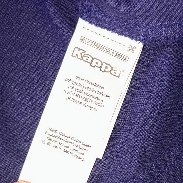 Polo Kappa Uomo M - Blu