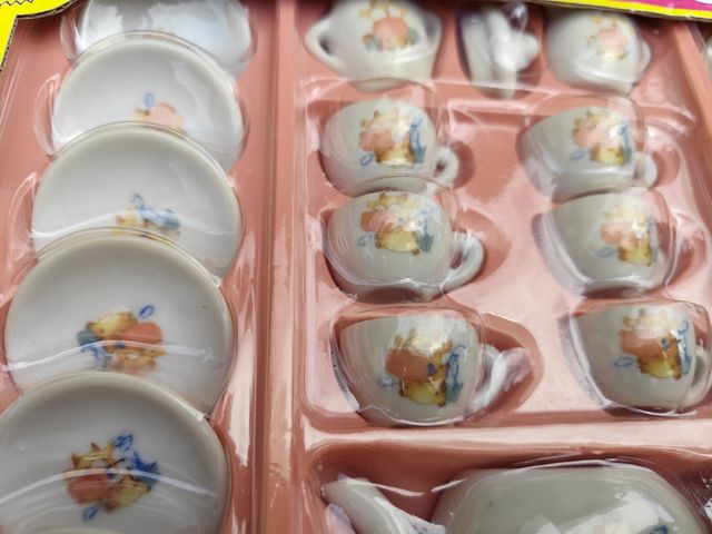 Juego té porcelana 23 piezas