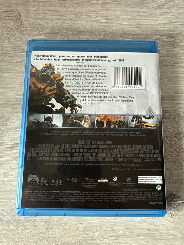 Blu-ray Transformers - Trilogía