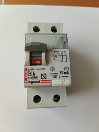 Interruptor Diferencial Legrand 25A 30mA