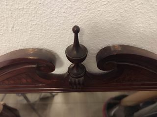 Espejo vintage madera marrón