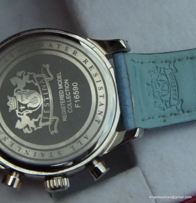 Festina Collection Chrono Mujer - Reloj Acero Azul