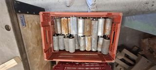 Lote de 30 Rodillos transportadores de "segunda"
