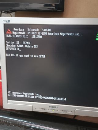 Placa base MS-6309,  Intel Pentium III 667MHz