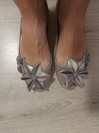 Sandalias Ash Plata