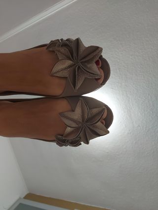 Sandalias Ash Plata