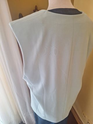 Chaleco Zara azul - Talla L