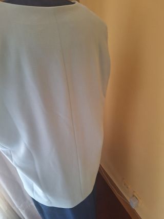 Chaleco Zara azul - Talla L