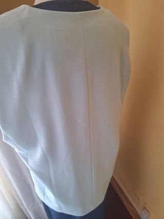 Chaleco Zara azul - Talla L