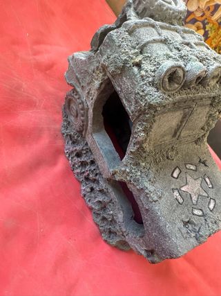 Figura Coche Acuario Decorativa