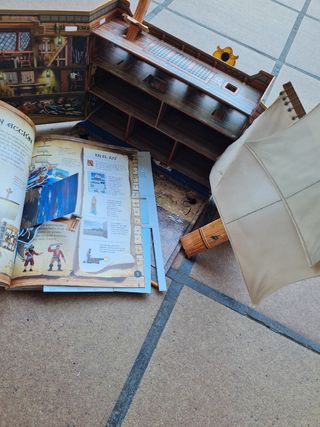 Historia en acción: Barco pirata (Spanish Edition)