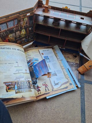 Historia en acción: Barco pirata (Spanish Edition)