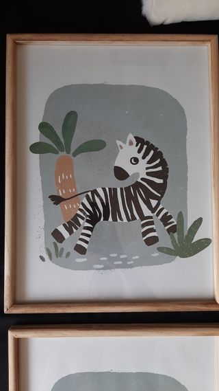 Set di 2 quadri per bambini con animali di Maison du Monde