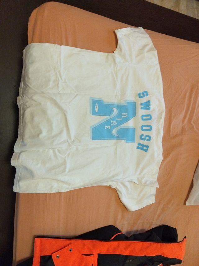 T-shirt Nike bianca uomo