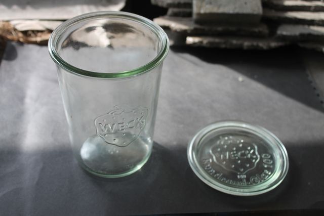 Barattolo Weck in vetro trasparente