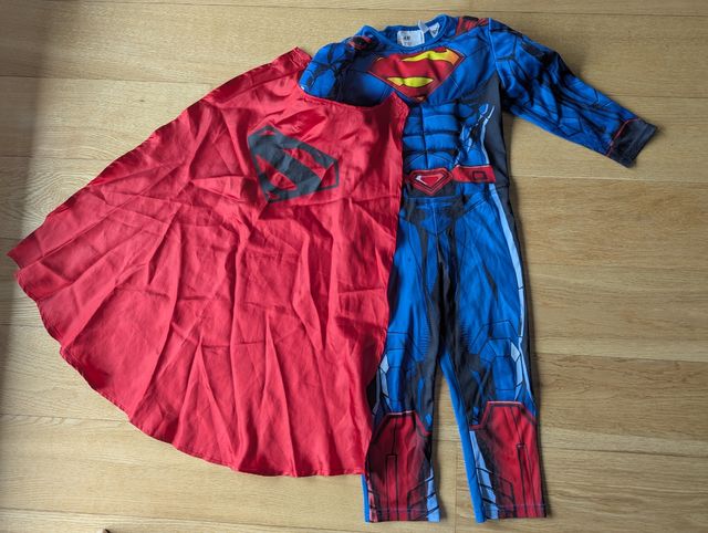 Disfraz Superman niño 2-4 años con músculos :-)