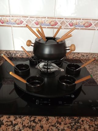 Fondue OROLEY 6 per. Plato giratorio