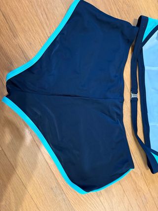 Bikini LORIN sportivo - Turchese e Nero