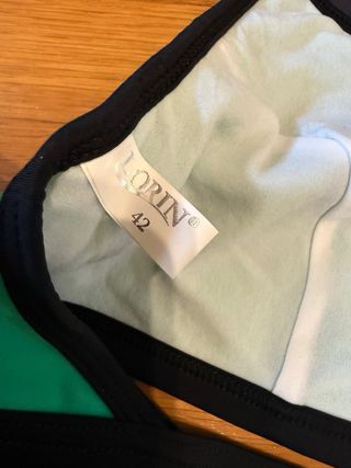 Bikini LORIN sportivo - Turchese e Nero