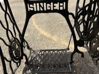 Máquina coser Singer antigua