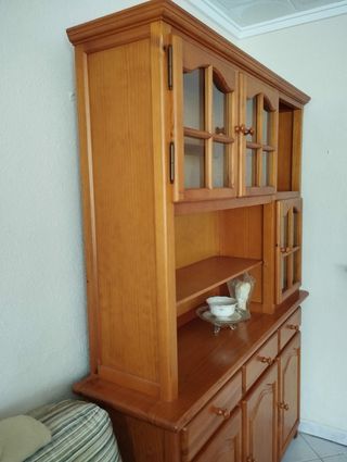 Vitrina madera maciza