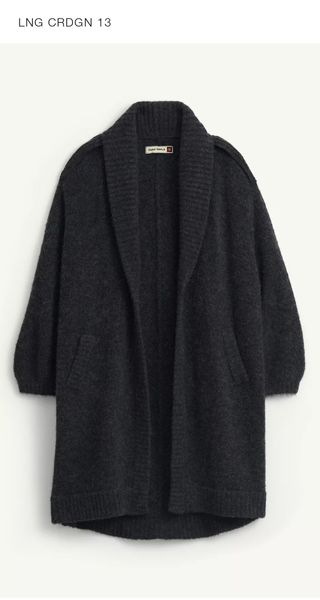 Cárdigan Zara negro - Talla 13