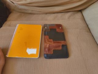 Cartera Piel - Marrón y Negro