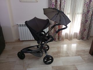 carro de bebe con tres modulos