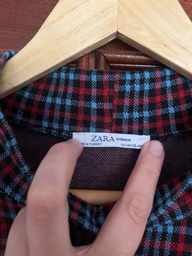 Vestido tipo punto de Zara