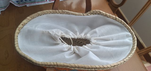 Mini capazo de mano - Bolso rafia