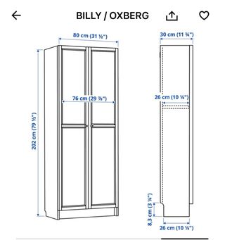 Libreria IKEA Billy/Oxberg