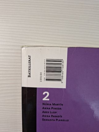 Llengua catalana i literatura. 2 Batxillerat