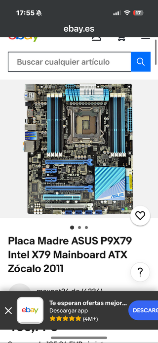 Placa base Asus P9X79 - CPU